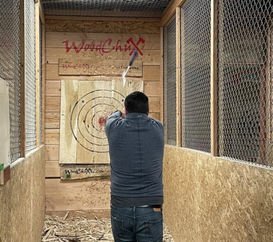 Woodchux Axe Throwing